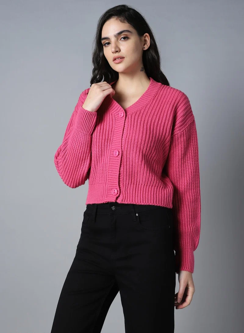 HIGH STAR  Women pink Sweater for Women | Best Price UAE