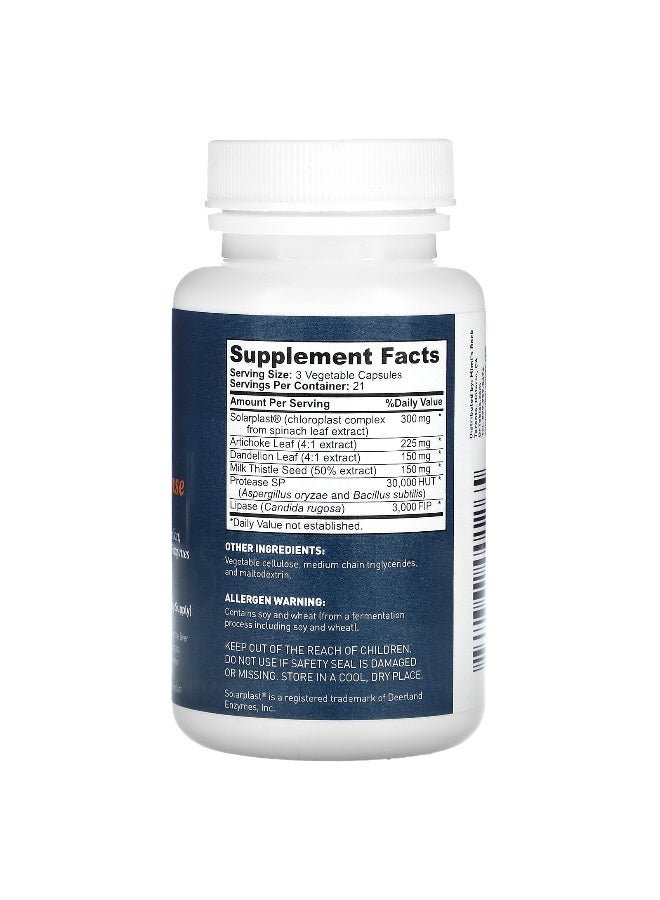 Dr. Tobias, Liver 21 Day Cleanse, 63 Vegetarian Capsules - Image 2