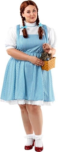 Rubies The Wizard of Oz: Dorothy Costume for Adults, Women's Plus - Image 2