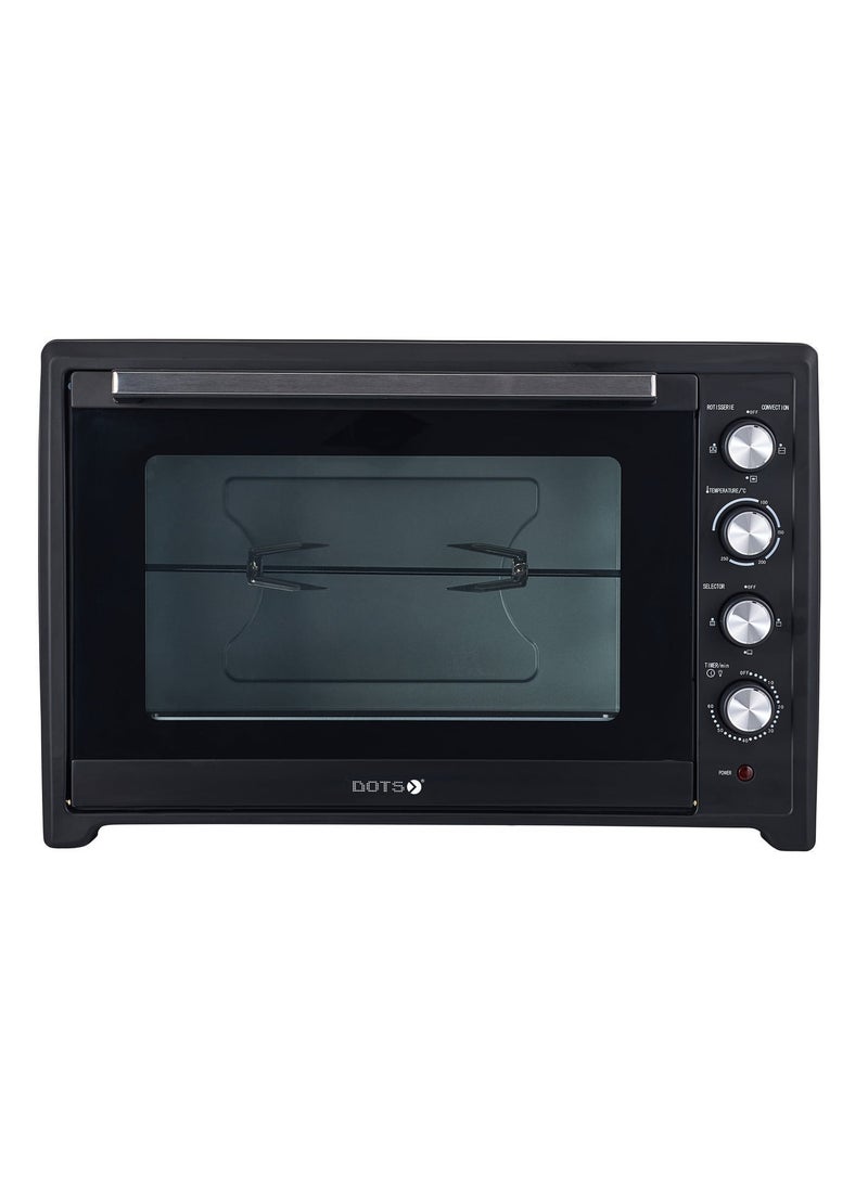 Dots 75 litre large capacity electric oven with 2800W grill, super fast convection system, temperature 100-250°C - Image 4