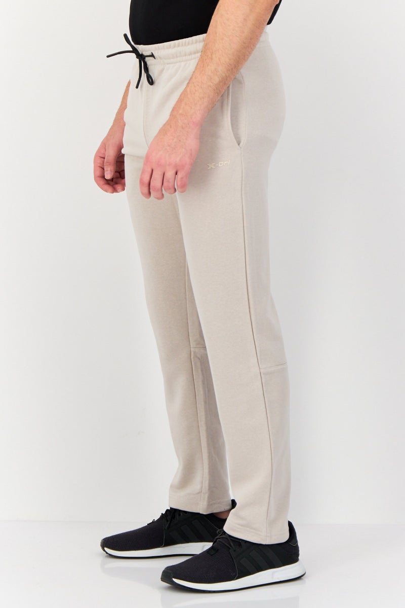 RBX Men Sportswear Fit Outdoor Sweatpants, Beige - Image 2