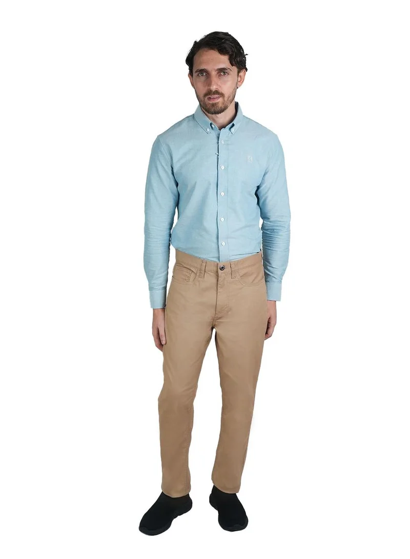 GIORDANO Men's Regular Taper Stretch Twill Pants