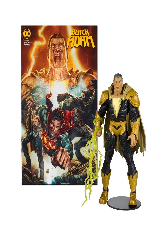 McFarlane Toys - DC Direct 7IN Figure with Comic - Black ADAM WV1 - Black ADAM - Image 1