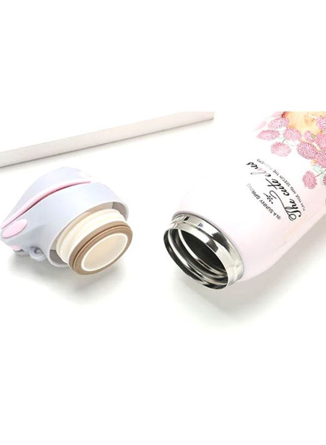 NIBEMINENT Double Wall Thermos Water Bottle With Straw Assorted 500ml - Image 2