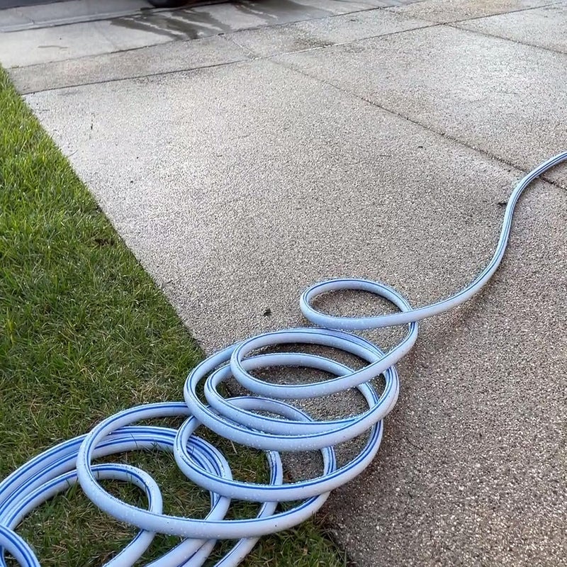 Atlantic Female to Female Heavy Duty Garden Hose 4 ft x 5/8 Inch Blue Color, Short Connection Leader Hose (4 Feet) - Image 5