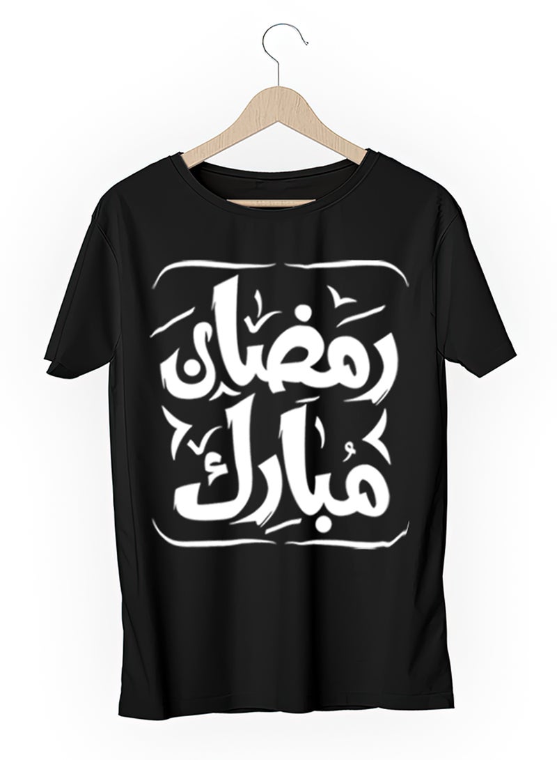 Fashion World Cotton T-shirt Printed with High-quality Ramadan - Image 3