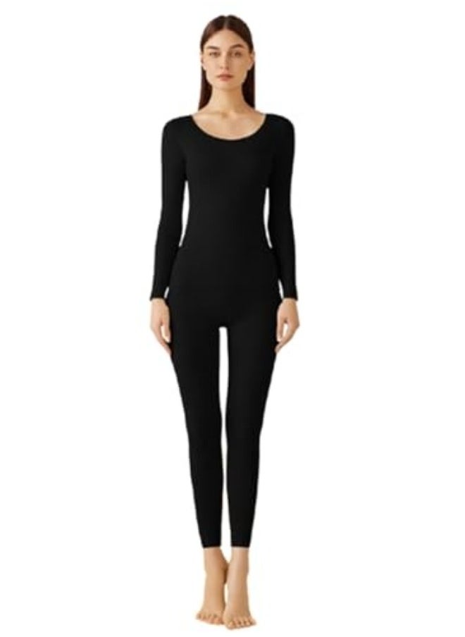 GGEROU Womens Thermal Underwear Sets 2 Piece Soft Base Layer Top and Bottom Long Johns Set with Fluff Lined Winter Warm Suit  - Image 1
