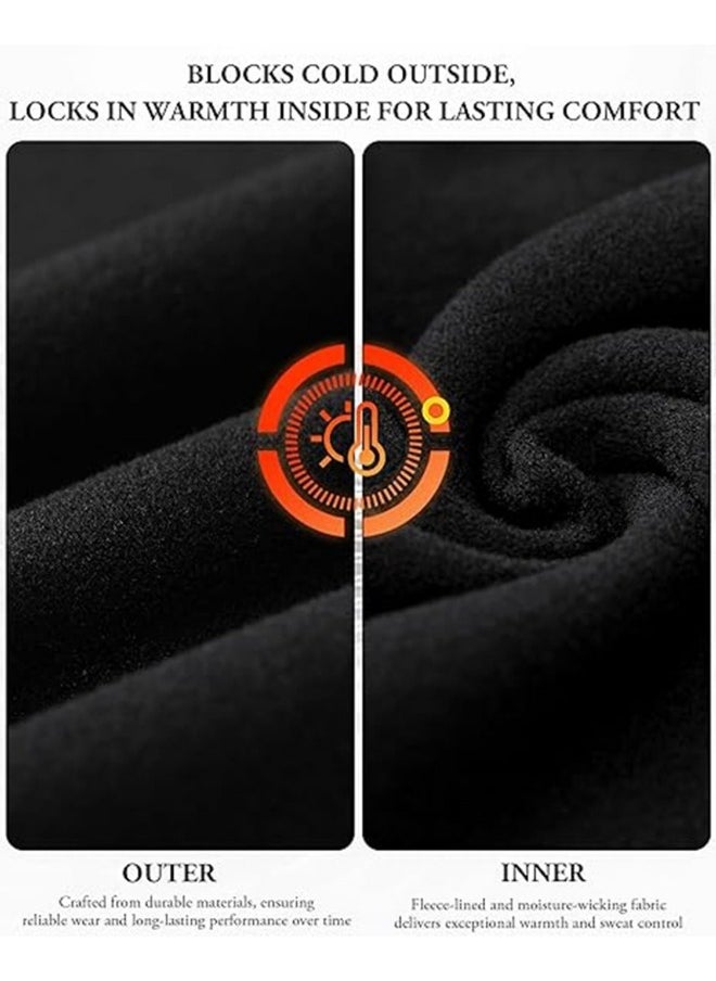 GGEROU Womens Thermal Underwear Sets 2 Piece Soft Base Layer Top and Bottom Long Johns Set with Fluff Lined Winter Warm Suit  - Image 4