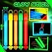 Lewtemi 100 Pack 4 or 6 Bright Glow Sticks Bulk Glow in the Dark Party Supplies Birthday and Holidays 4 InchColorful - Image 4