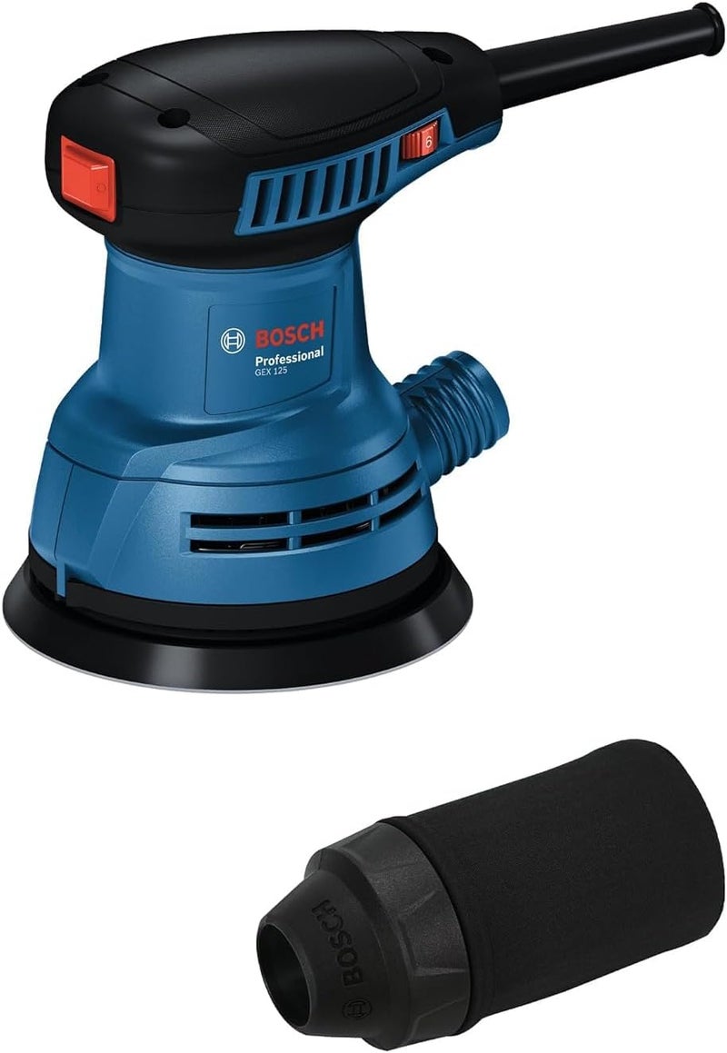 BOSCH Gex 125 Professional Random Orbit Sander, 0 601 3A8 0L0 - Image 2