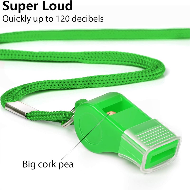 FYA Whistle with Lanyard and Mouth Grip, Super Loud Sports Whistles, Perfect for Coaches, Referees, Emergency, Lifeguard, Survival, Outdoor - Image 2