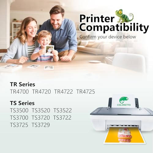 COLORETTO PG-275XL Black Ink Cartridges for Canon 275 Black Ink 275XL Ink Cartridges for Canon Printers TS3722 TS3720 TR4700 TR4720 TS3522 TS3520 TS3500 TR4725 TR4722 Printer Ink 275 Black Replacement - Image 2