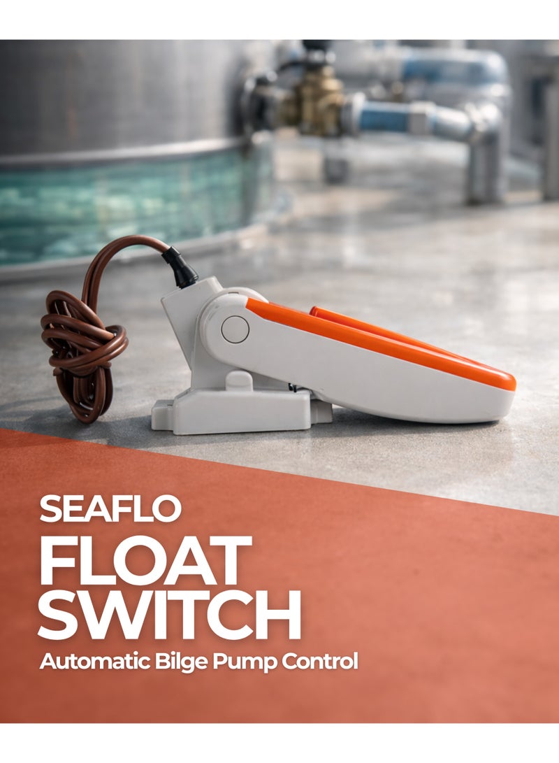 SEAFLO 01 Series Bilge Pump Float Switch 12-24-32V Marine Automatic Water Level Switch 20A - Image 2