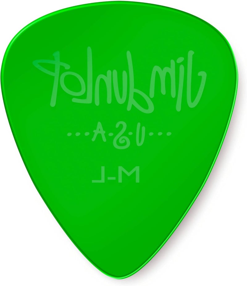 Jim Dunlop 486PML Gels Medium Light Player Pack - Green - Image 2