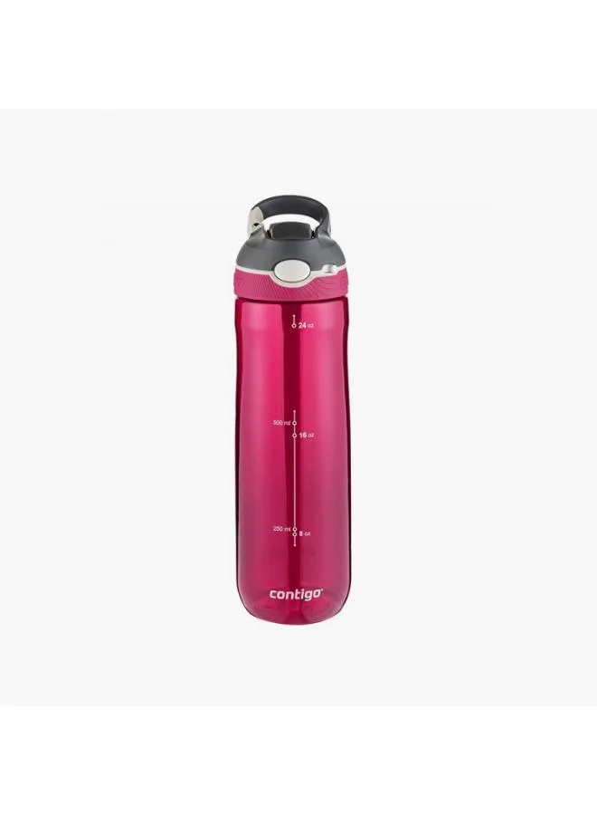 كونتيجو Contigo Plain Plastic Water Bottle with Straw and Leak Resistant Design - 720 ml