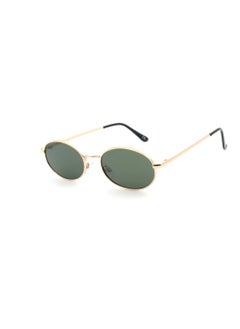 MADEYES Unisex UV Protection Sunglasses EE23M132-5 - Gold/Black  - Image 1