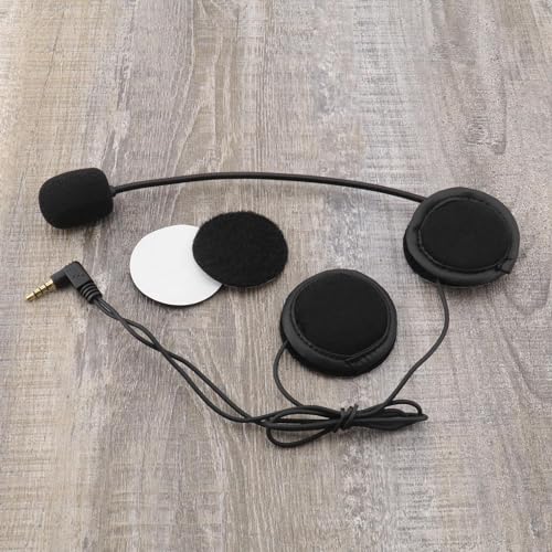 Micro Traders ميكروفون سماعة خوذة المتداولين الصغيرة سماعة رأس كابل صلب خوذة سماعة رأس 3.5 مم خوذة دراجة نارية نظام الاتصال الداخلي للخوذة V4 V6 - Image 5