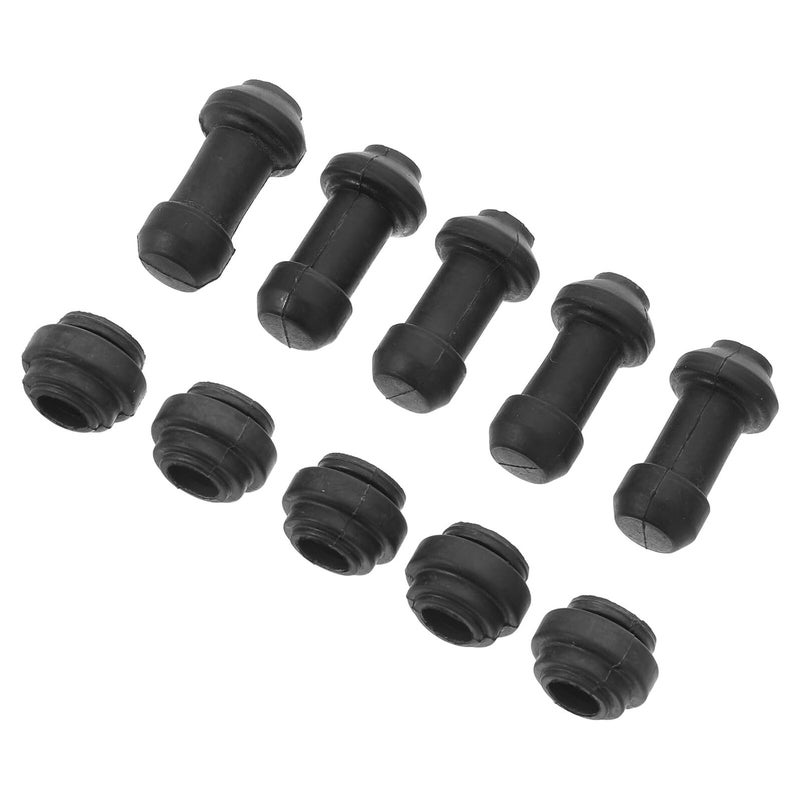 4pcs Motorcycle Brake Bleeder Caps and Rubber Dust Covers Waterproof Shock Dust Protector Universal Caliper Accessories - Image 2