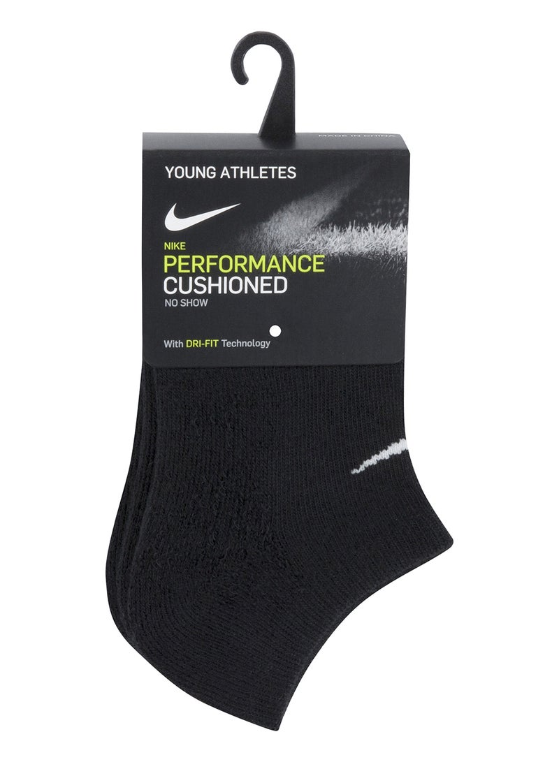 Nike 3 Pack Everyday Cushion No-Show Socks - Image 3