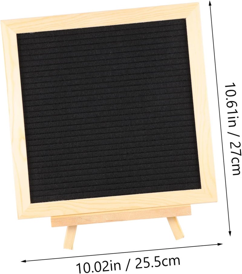 Gadpiparty 1set Felt Letter Board Changeable Letters Convenient Message Board for Home Decor and Classroom Stylish Frame for Creative Announcements and Motivational Quotes - Image 2