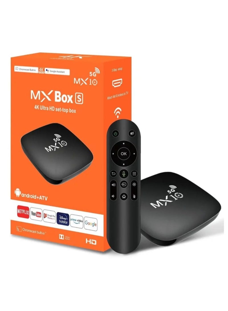 MX10 MX Boxs 4k Ultra HD set-top box - Image 1
