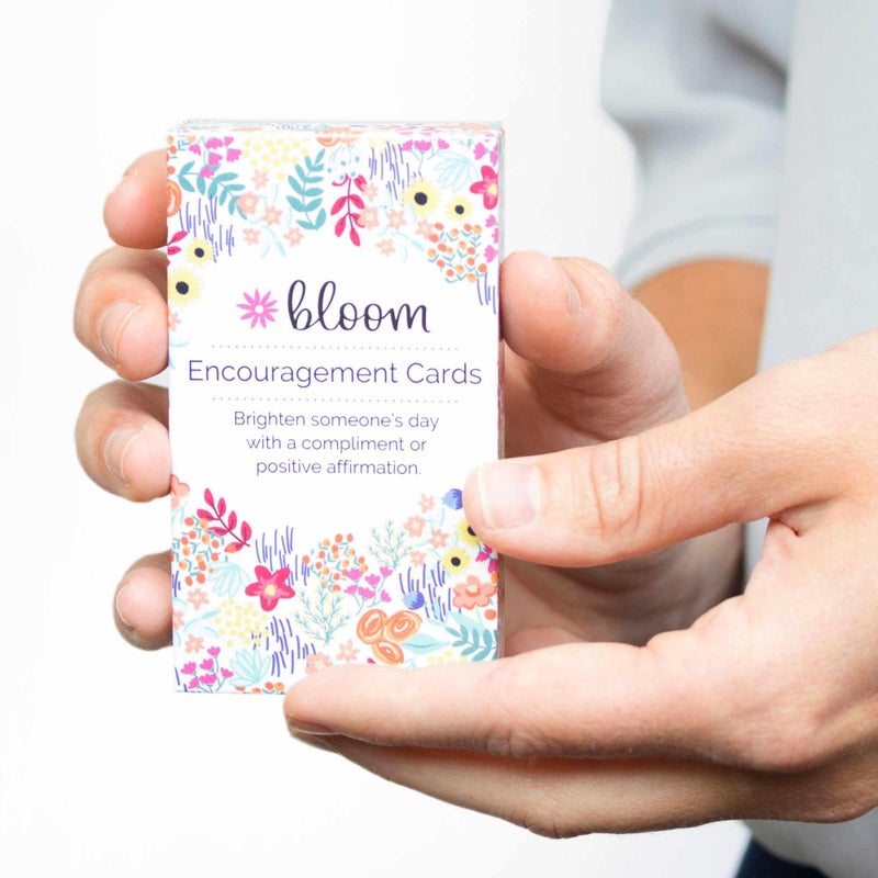 bloom daily planners Encouragement Card Deck - Cute Inspirational Quote Notecards - Set of Thirty 2" x 3.5" - Assorted Designs - Image 5