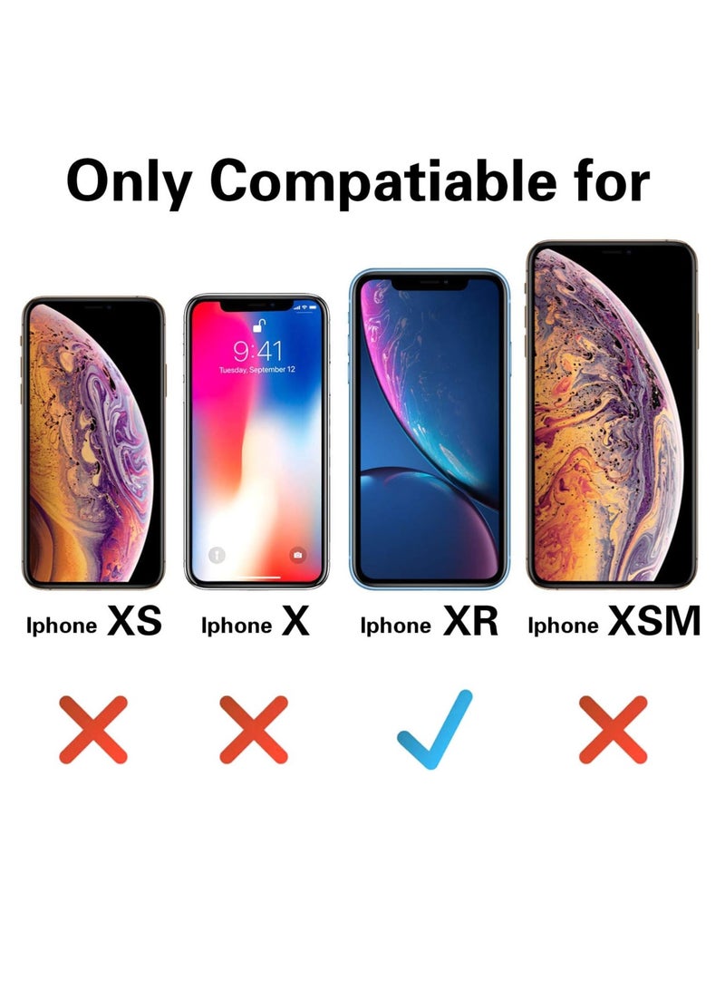 MIGOFAST Liquid Silicone Gel Cover with Full Body Protection Anti-Scratch Shockproof Case Compatible with iPhone XR - Image 2