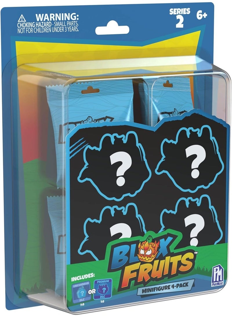 Blox Fruits Minifigure 4-Pack Series 2 - Assorted - Image 1