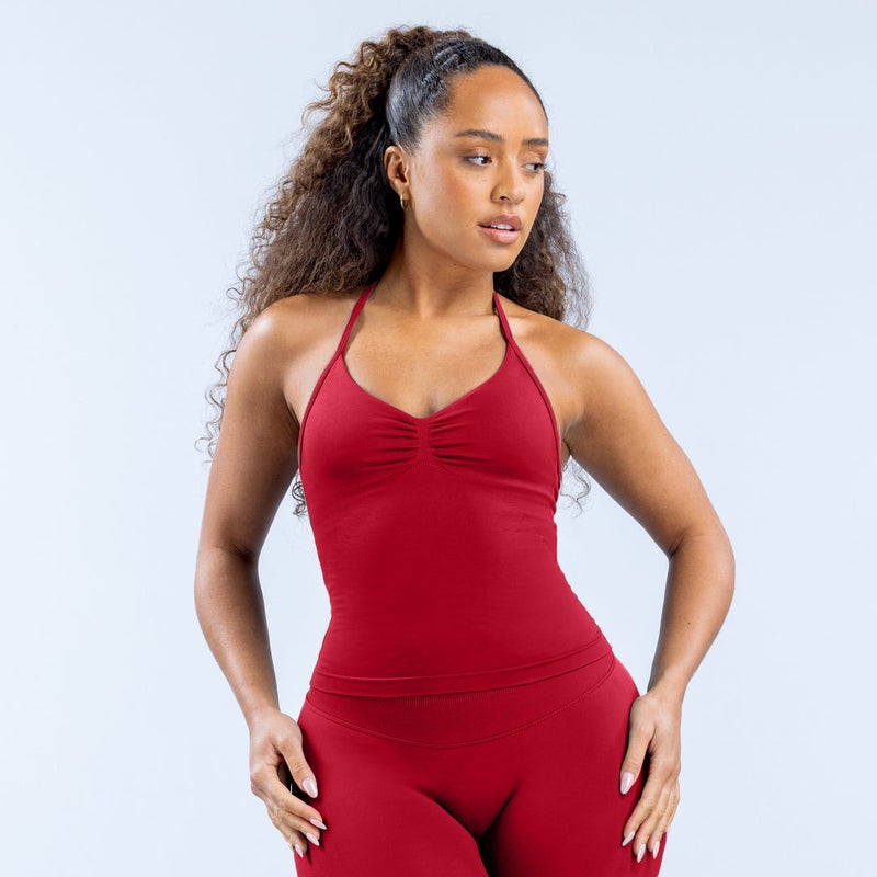 Dfyne Halter Yoga Vest Sports Backless Top Yoga Wear Women'S Outdoor Fitness Outerwear Intimates - Image 2
