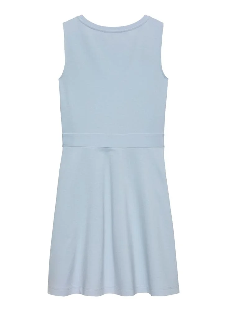 كالفن كلاين جينز Kids Fit & Flare Sleeveless Punto Dress