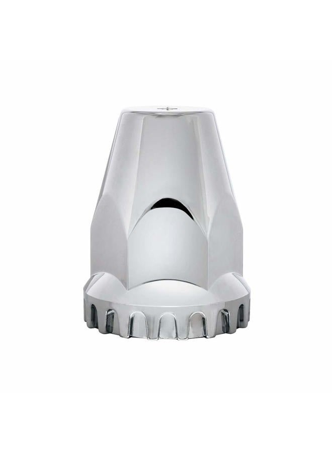 United Pacific 10064CB 33mm x 2-3/4" Chrome Plastic Original Nut Covers - Thread-On (Box of 60) - Image 2