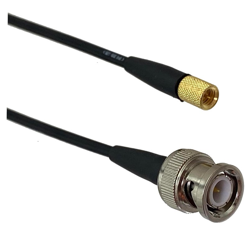 كابل كاشف العيوب بالموجات فوق الصوتية من نوع BNC إلى Microdot، كبل محوري RG174، طول 6 أقدام (2 متر)، لفحص المواد غير التدميري (NDT) - Image 3