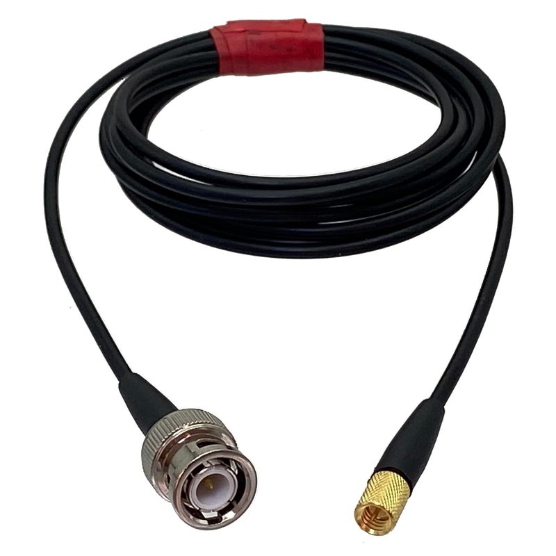 كابل كاشف العيوب بالموجات فوق الصوتية من نوع BNC إلى Microdot، كبل محوري RG174، طول 6 أقدام (2 متر)، لفحص المواد غير التدميري (NDT) - Image 2