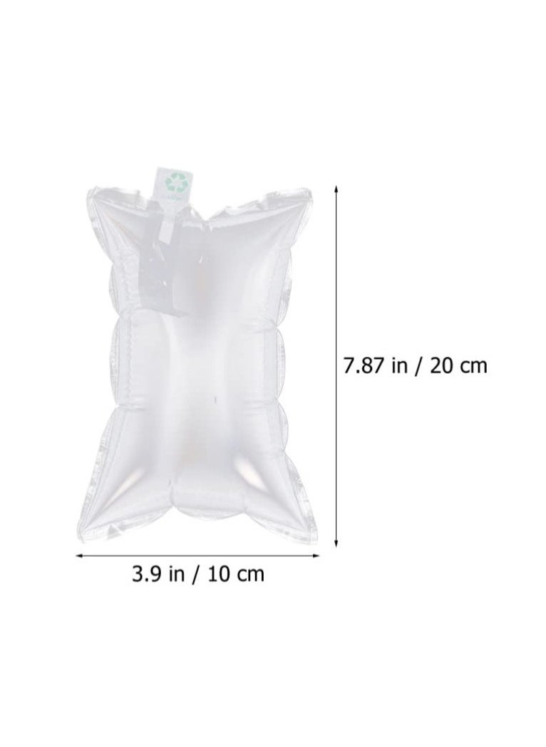 Excefore - Air Cushion Bags, 100PCS Inflatable Air Pillows Air Bubble Bags Shockproof Air Cushion Film Blocking Wrap Bag for Mailing Shipping Packaging 10x20 CM - Image 1