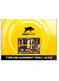 RHINOMOTIVE RHINOMOTIVE -Automotive TYRE AND ALIGNMENT TOOL Set 21 PCS  - Image 3