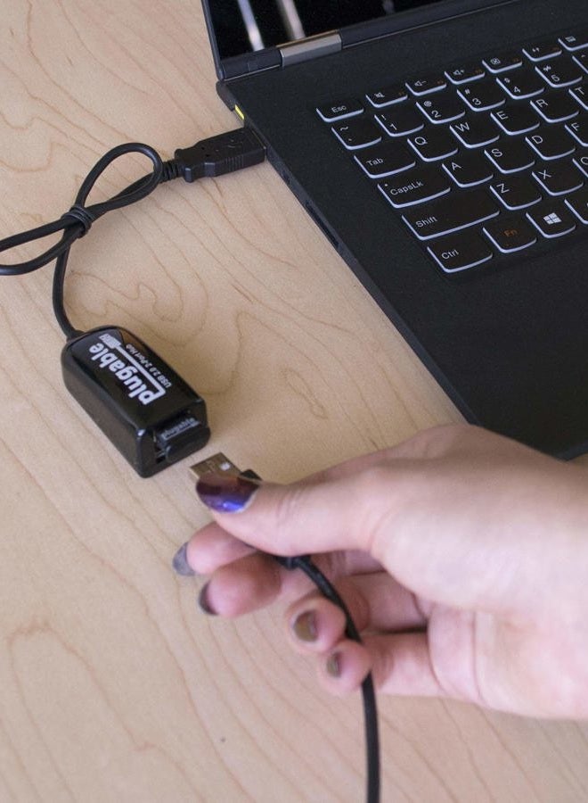 Plugable 2-in-1 USB Splitter with Dual USB 2.0 Ports, Compatible with Windows, Linux, macOS, Chrome OS, USB Multiport Hub for Laptops - Image 2