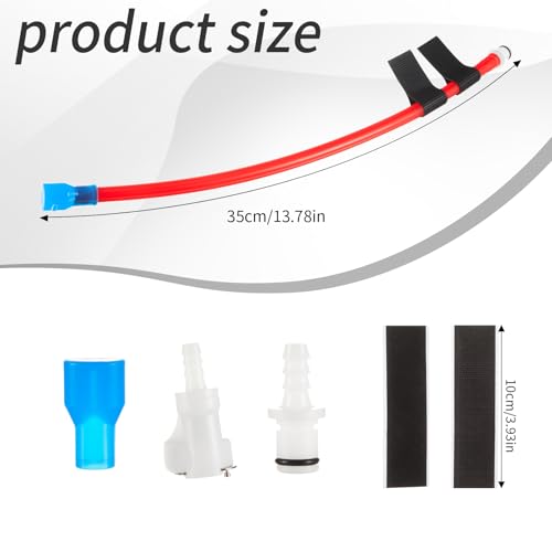 SiliFine Helmet HandsFree Drink Tube Kit Quick Connector with Attachment - Image 3