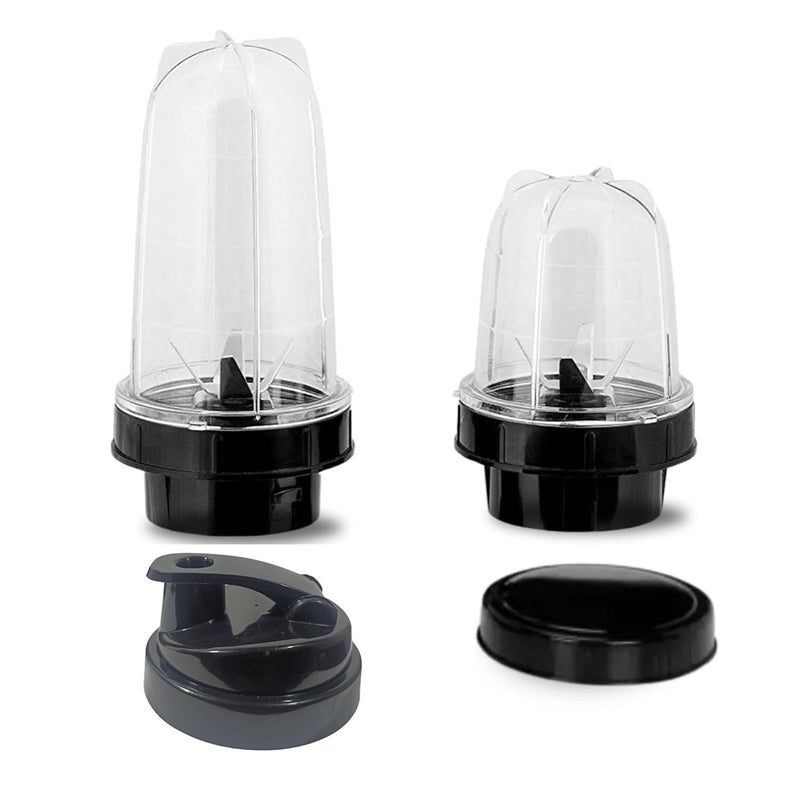 Bullet Food Grade Unbreakable Polycarbonate 350 & 500 ML Jars Suitable for all Regular mixer grinders with 4 teeth couplers and 2 Locking system Opposite side  - Image 1
