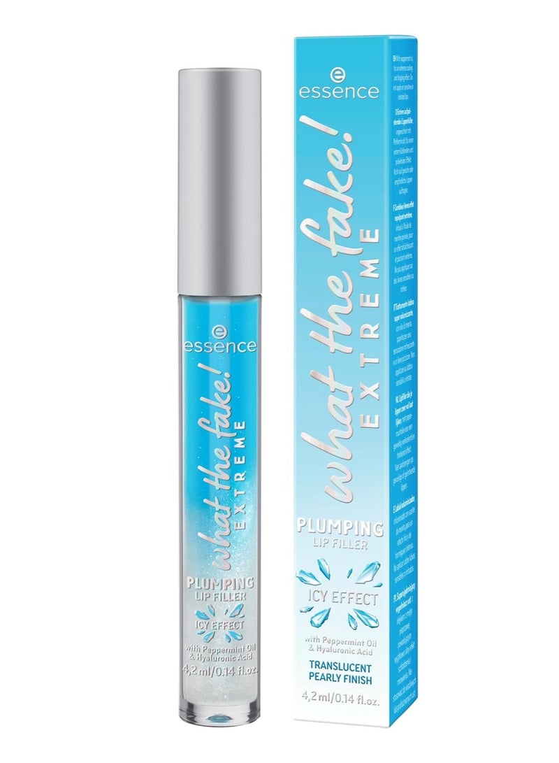 ESSENCE GOLD What The Fake! Extreme Plumping Lip Filler 02 Ice Ice Baby! - Image 1