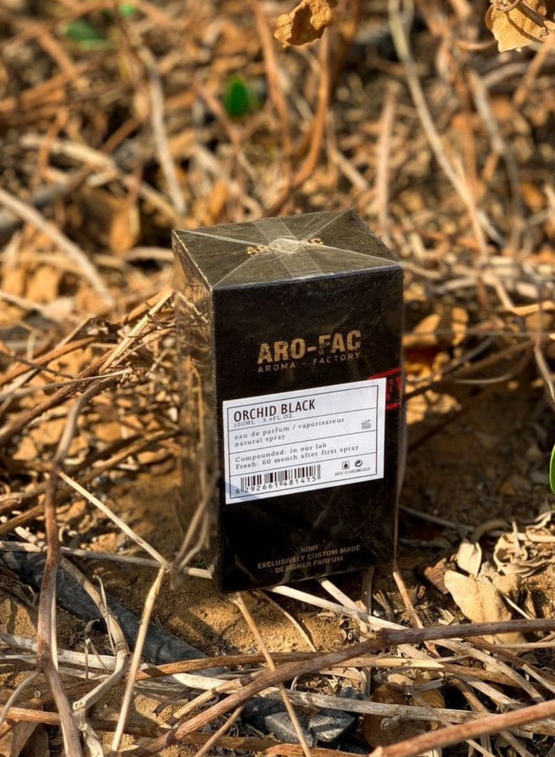 AMD Perfumes Aro Fac Orchid Black By AMD Perfumes Men and Women Fragrance EDP 100ml  - Image 4