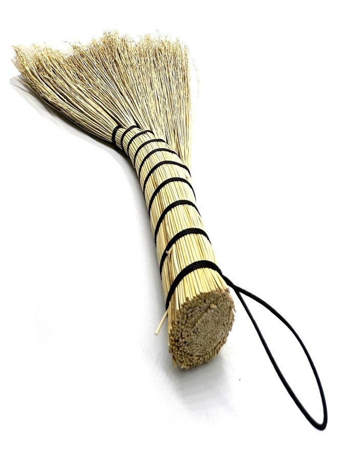 Bodundirect Corn Mini Whisk Broom Dust Brush Home Office Cleaning Tool 100% Handmade for Floor Cleaning Sweeping Outdoor Car Porch Debris Dust Dirt Driveways Sidewalks Halloween (Black Knot) - Image 5