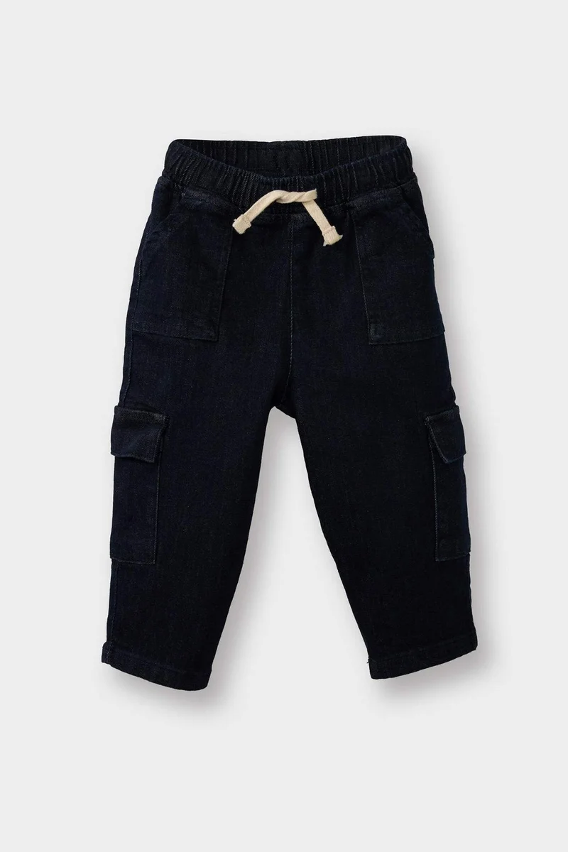 ديفاكتو Baby Boy Balloon Fit Straight Leg Jeans