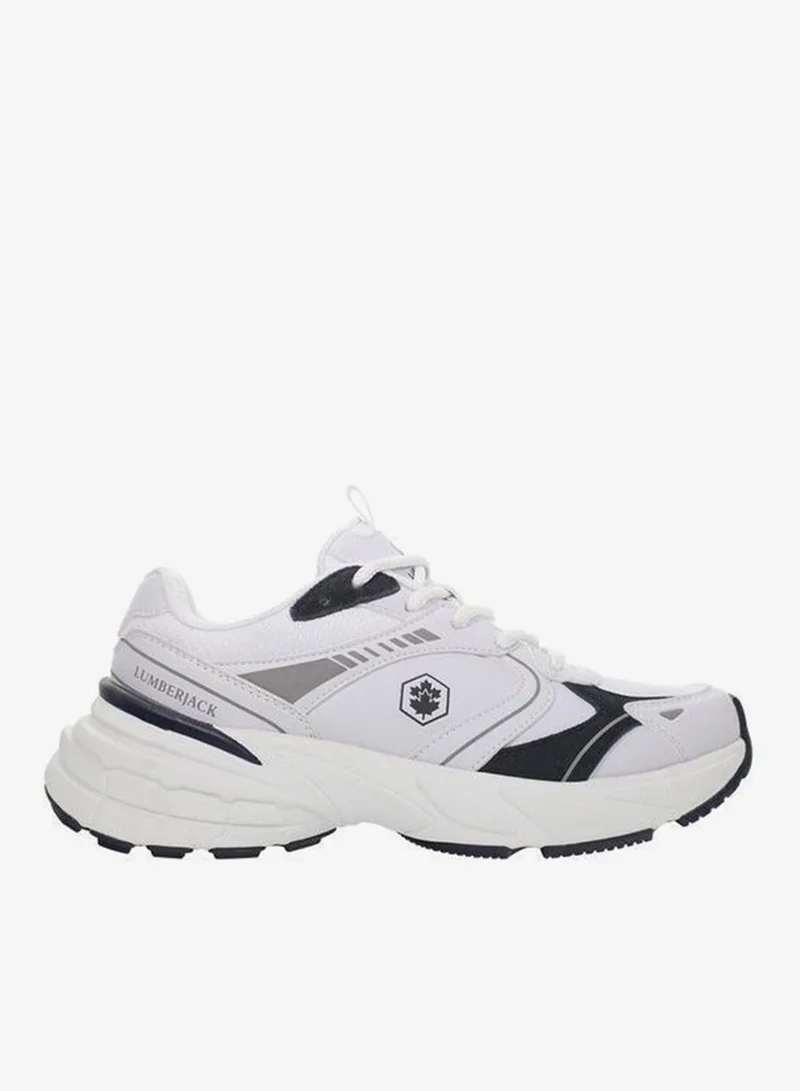 LUMBERJACK Women MONEY Panelled Lace-Up Sneakers