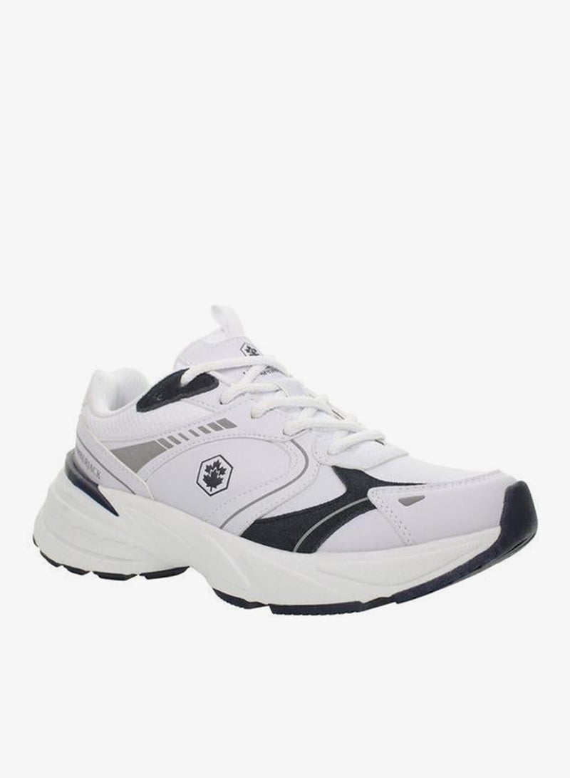 LUMBERJACK Women MONEY Panelled Lace-Up Sneakers - Image 2