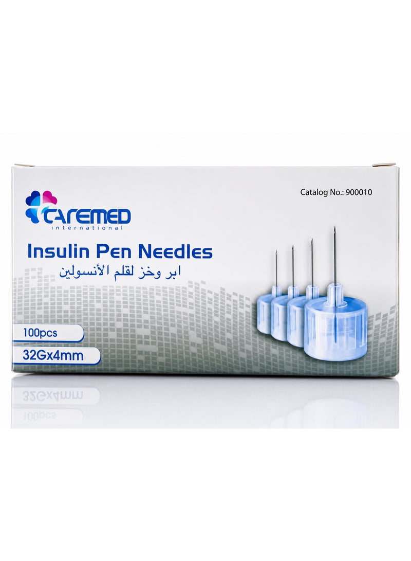 CAREMED Pack Of 2 CAREMED Insulin pen Needles 100 Needles - Image 2