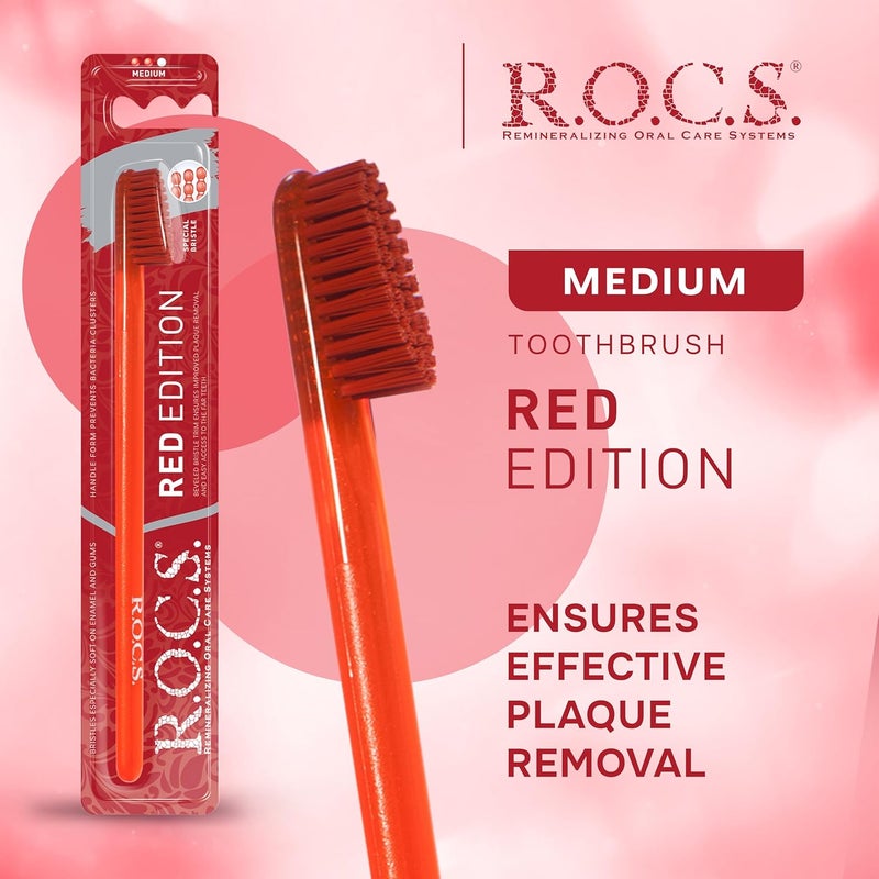 Rocs Toothbrush ROCS Red Edition - Image 2