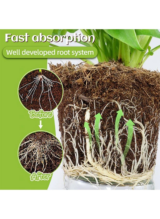 MOONSPRY 18PCS Plant Fertilizer Spikes, Household Flower Fertilizer, Plant Growth Food Spikes For Indoor Outdoor, Growth Plant Food Sticks Continuous Feeding For all Flowering And Foliage Houseplants - Image 5