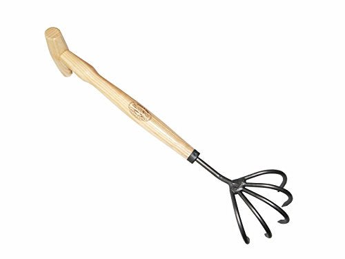 DeWit 5-Tine Cultivator with P-Grip Handle, Works as Garden Hoe and Tiller - Image 5
