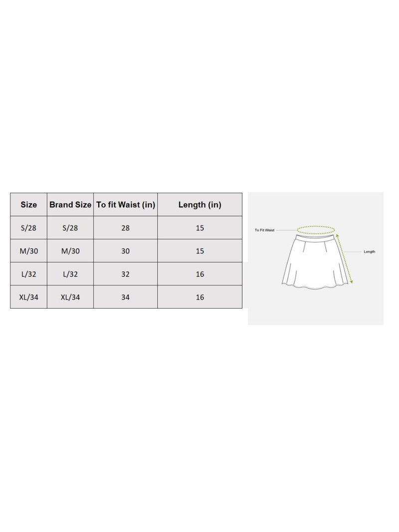 DIMPY GARMENTS Polyester Elasticated Side Slit Skirt for Women and Girls | Mini Skirt | Short Skirt (32, Black) 3341_32 - Image 5