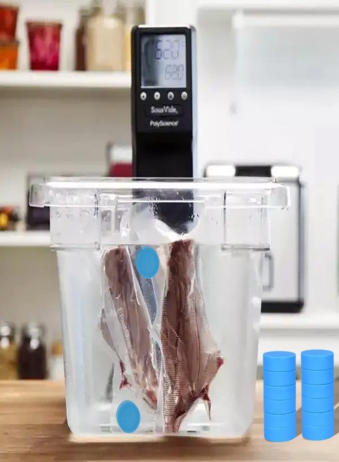 T-mark 4 Pack Sous Vide Magnets, Keep Bags Submerged and in Place-Prevent Floating Bags and Undercooking Food Safe Silicone and Stainless Steel Better Performance than Magnets, Clips or Rack - Image 5